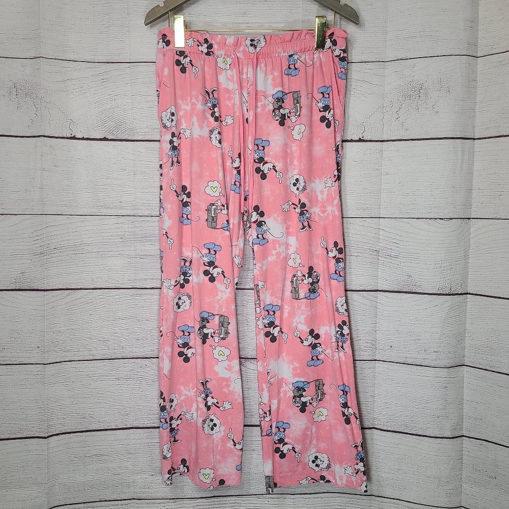 Like new Disney Mickey Mouse Pajama Bottoms